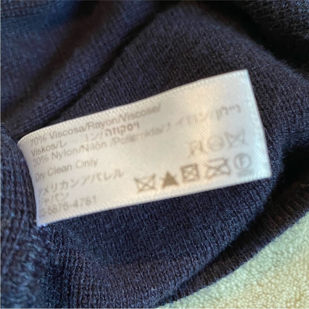 American Apparel Classic Navy Blue Knit Skirt - Picture 8 of 8